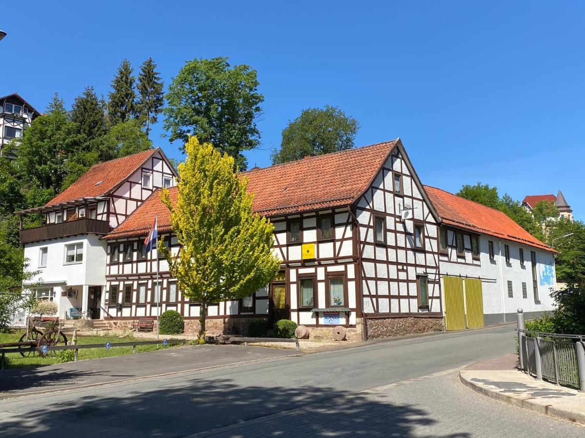 Hotel Pension Gelpkes Mühle Bad Sachsa Exterior foto